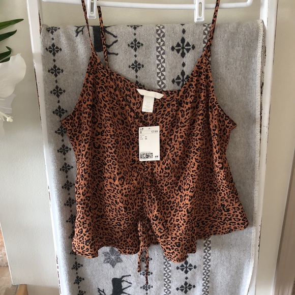 H&M Leopard 🐆 tank top - size 12 US - Picture 3 of 6